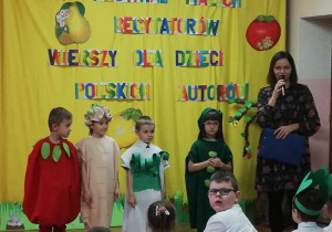 Występy dzieci z Przedszkola Miejskiego nr 36.
