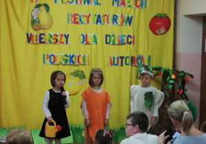 Występy dzieci z przedszkola.
