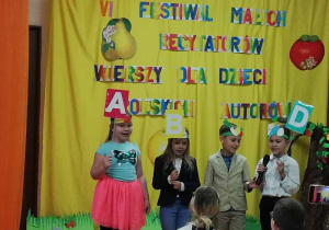 Występy dzieci z Przedszkola.