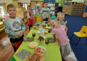 Nasze wspólne śniadanie.