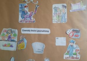 Plakat pt. "Zawody, które poznaliśmy".