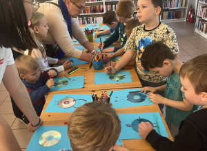 Wizyta w bibliotece.