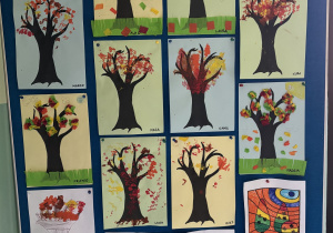 Prace plastyczne dzieci.