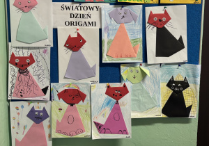 Prace plastyczne dzieci.