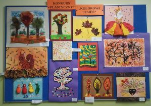 Prace plastyczne dzieci.