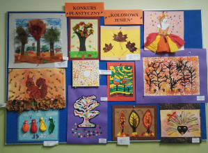 Rozstrzygnięcie konkursu plastycznego "Kolorowa jesień"