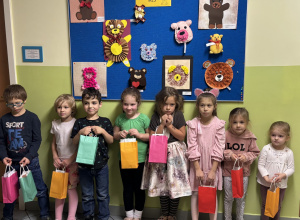 Rozstrzygnięcie konkursu plastycznego "Sensoryczny miś"