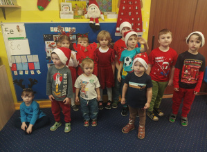 Mikołajki w grupie II.