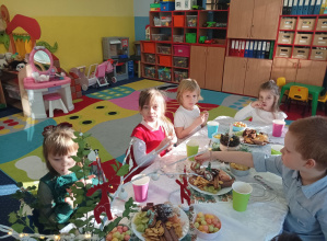 Wigilia w II grupie.