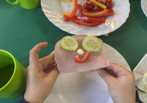 Warzywna kanapka.