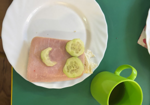 Warzywna kanapka.