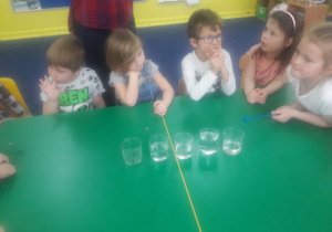 Będziemy grać na szklankach z wodą.