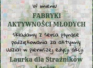 Laurka dla leśnika